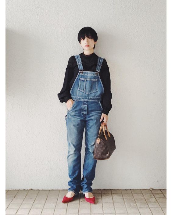 黑髮　時尚穿搭